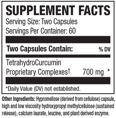 TetraCumin SR 120 Capsules Tesseract Medical Research Supplement - Conners Clinic